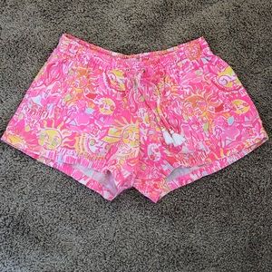 Lilly Pulitzer linen drawstring shorts